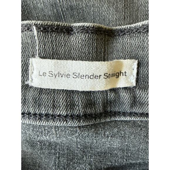 FRAME Le Sylvia Slender Straight Women’s Size 31 in Octavia Drive - Picture 8 of 10